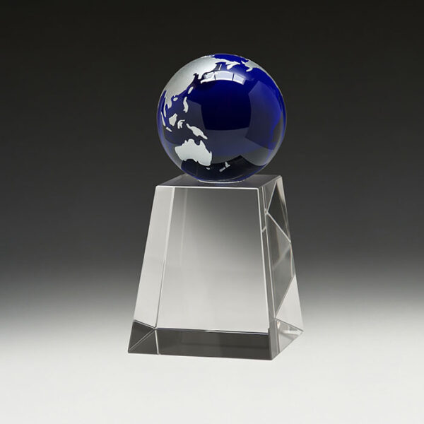 Advance Blue Globe Crystal
