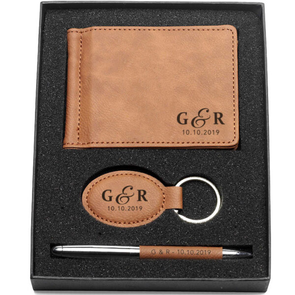 Leatherette Gift Set